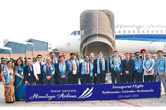 Nepali Himalaya Airlines commences flights to Sri Lanka