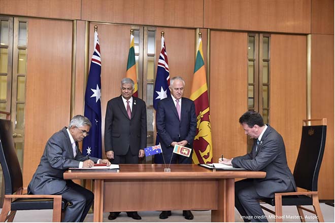 Australia and Sri Lanka sign new partnership agreement   