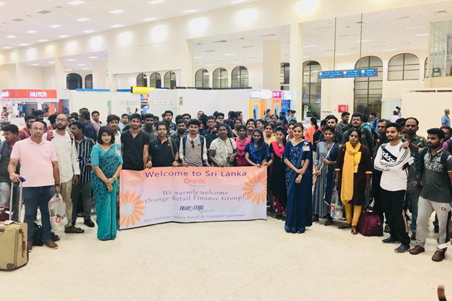 200 MICE travelers from Chennai arrived Sri Lanka