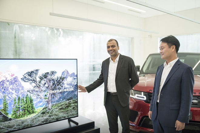 Samsung brings world’s first QLED 8K TV to Sri Lanka in partnership with Jaguar Land Rover