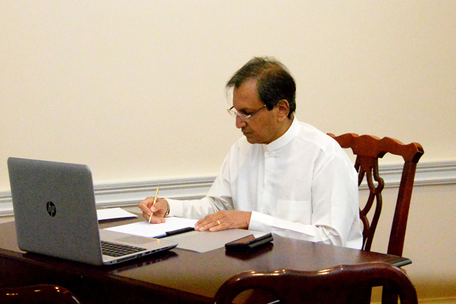 Ambassador Aryasinha assumes duties in Washington D.C.