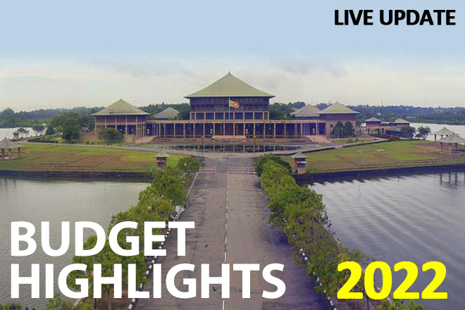 Sri Lanka Budget 2022 – LIVE Coverage