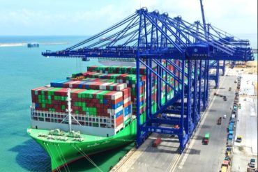 MV EVER ARM makes first call at SLPA controlled Colombo East Container Terminal