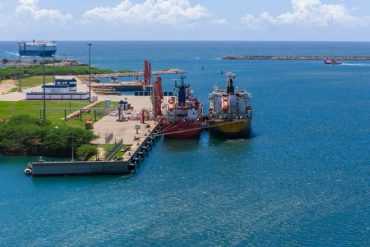 First STS Operation for Liquid Cargo at Hambantota International Port