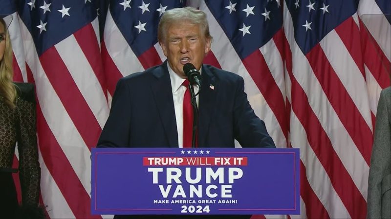 VIDEO: Trump projected winner of 2024 presidential election (FULL SPEECH)